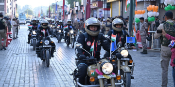 CRPF DG flags off all-women bike expedition from Srinagar’s Lal Chowk