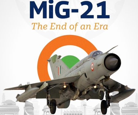 Memorable reunion in Chandigarh today for ‘final salute’ to MiG-21
