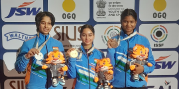 Jr World Cup Shooting: Clean sweep for India in women’s air rifle as hosts dominate Day 5