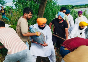 HARJOT BAINS AT FORE FRONT IN ANANDPUR SAHIB; OVER 200 SAFELY EVACUATED FROM FLOOD-PRONE AREAS