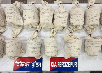 CROSS-BORDER DRUG SMUGGLING ATTEMPT FOILED IN FEROZEPUR; ONE HELD WITH 15.7KG HEROIN