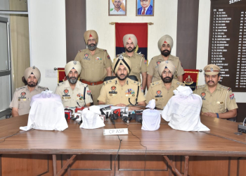 TWO WOMEN DRUG SMUGGLERS AMONG SIX HELD WITH 9KG HEROIN IN AMRITSAR