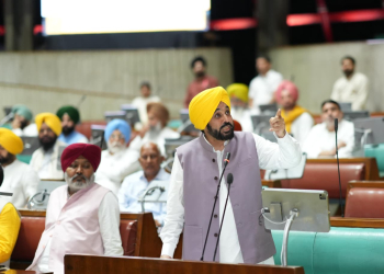 BARINDER KUMAR GOYAL PRESENTS RESOLUTION DEMANDING RS.20K-CR SPECIAL PACKAGE, SLAMING UNION GOVT’S LACKADAISICAL & STEP-MOTHERLY APPROACH