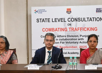 PUNJAB POLICE AND NGO JUST RIGHTS FOR CHILDREN ORGANISE STATE-LEVEL CONSULTATION ON COMBATING HUMAN TRAFFICKING