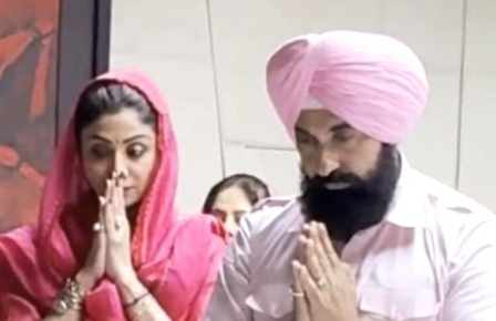 Shilpa Shetty & Raj Kundra keep Sukhmani Sahib Paath at home for ‘Mehar’ & Punjab