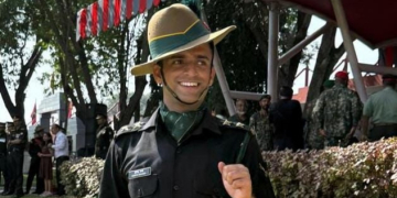 PATHANKOT’S DEEPIT SHARMA COMMISSIONED AS LIEUTENANT IN INDIA ARMY