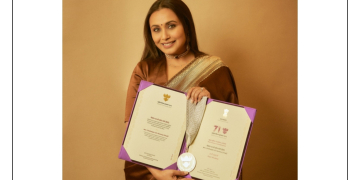 Rani Mukerji feted with maiden National Award, dedicates it to late father