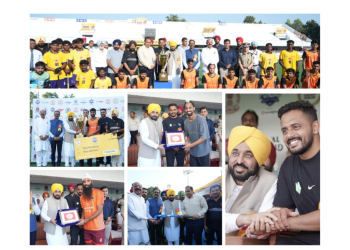 PUNJAB CM VOWS TO RESTORE PRISTINE GLORY OF HOCKEY IN THE STATE
