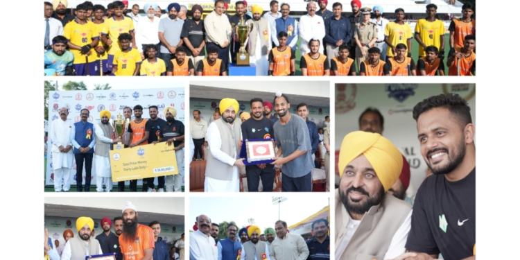 PUNJAB CM VOWS TO RESTORE PRISTINE GLORY OF HOCKEY IN THE STATE
