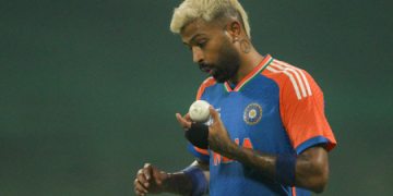 Hardik Pandya awarded ‘Impact Player of the Match’ medal after Oman clash