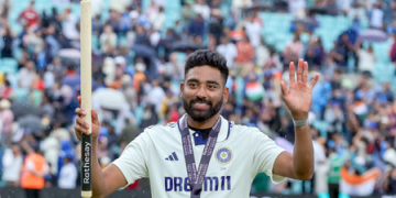 Mohammed Siraj named ICC Men’s Player of the Month for August