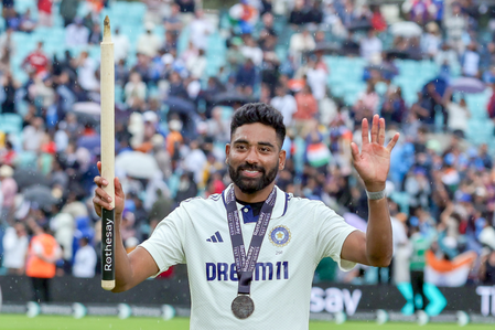 Mohammed Siraj named ICC Men’s Player of the Month for August