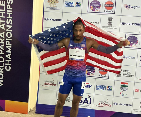 WPAC 2025: USA sprinter Blackwell celebrates cerebral palsy with pride, says ‘it doesn’t define my limits’