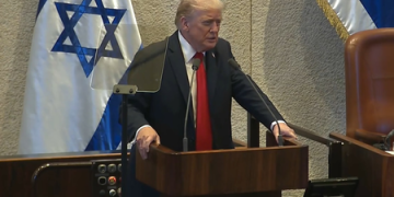 Today, skies are calm and guns silent: Trump in address at Israeli parliament