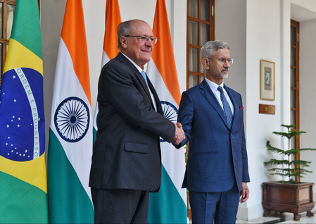 EAM Jaishankar meets Brazil VP, discusses strengthening bilateral ties