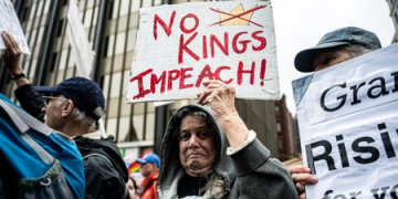 Anti-Trump protests erupt across US under banner of ‘No Kings’