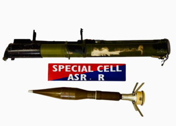 Two terror operatives arrested in Punjab; rocket-propelled grenade seized