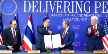 Cambodia, Thailand sign historic peace deal in Malaysia in Trump’s presence