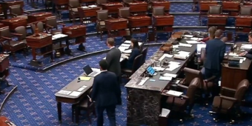 US Senate moves to block Trump’s global tariffs in rare bipartisan rebuke