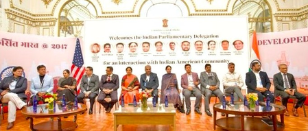BJP MP leads parliamentary delegation in engaging with 120 Indian-American leaders in New York