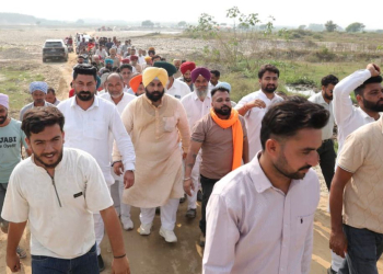 Harjot Bains lays foundation stone of ₹35.48-CR high-level bridge over Swan Nadi