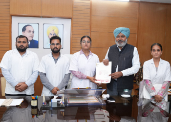 Punjab Finance Minister Harpal Singh Cheema Assures Veterinary Students Union of Swift Action on Demands