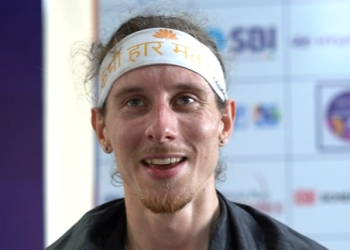 ‘Kabhi Haar Mat Mano’: German para athlete Maximilian’s lotus-inspired headband pays tribute to India