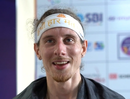 ‘Kabhi Haar Mat Mano’: German para athlete Maximilian’s lotus-inspired headband pays tribute to India