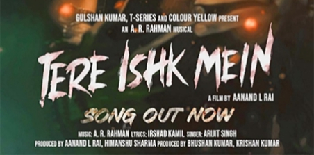 A.R. Rahman, Arijit Singh, Irshad Kamil reunite for ‘Tere Ishk Mein’ title track
