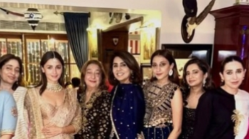 Alia Bhatt celebrates pre-Diwali festivities with Neetu Kapoor & her in-laws