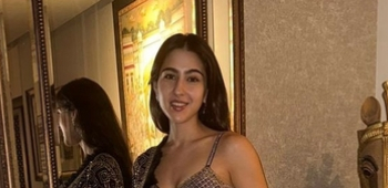 Sara Ali Khan celebrates Diwali in a playful ‘dolly inspired outfit