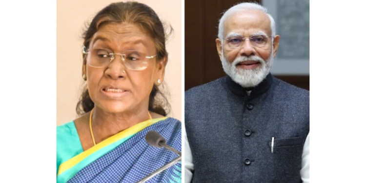 Wishing happiness, prosperity to all: Prez Murmu, PM Modi extend Diwali greetings