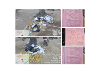 MCC issues challans to Banks and Institutions for littering and violations of Solid Waste Management Rules