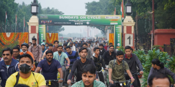 46th Edition of ‘Fit India Sundays on Cycle’ highlights connection between fitness and environment