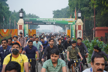 46th Edition of ‘Fit India Sundays on Cycle’ highlights connection between fitness and environment