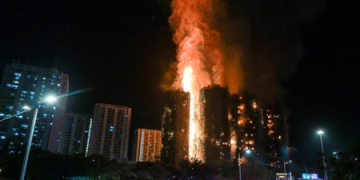 44 killed as fire engulfs high-rise Hong Kong buildings, 3 arrested