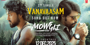 Lyrical video of foot-tapping second single ‘Vanavaasam’ from Roshan Kanakala’s ‘Mowgli 2025’ released