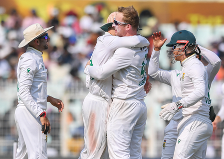 1st Test: SA beat India by 30 runs in Kolkata, take 1-0 series lead