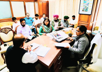 3,100 VILLAGES IN PUNJAB TO GET SPORTS STADIUMS WORTH ₹1,100-CR: AMAN ARORA