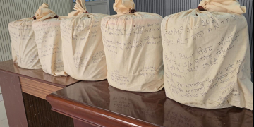 KAPURTHALA-BASED NOTORIOUS SMUGGLER HELD WITH 50KG HEROIN IN FEROZEPUR