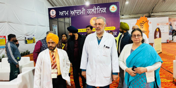 HEALTH MINISTER INSPECTS ‘NIGAH LANGAR’ EYE CAMP, REVIEWS MEDICAL ARRANGEMENTS FOR 350TH MARTYRDOM ANNIVERSARY