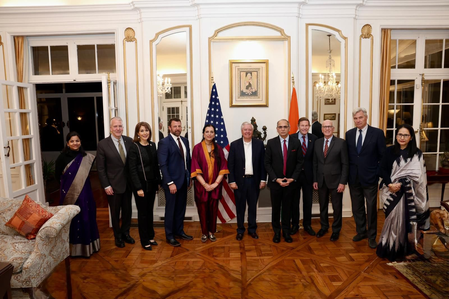 Indian envoy holds ‘fruitful’ talks with bipartisan US Senators, discusses defence, trade ties