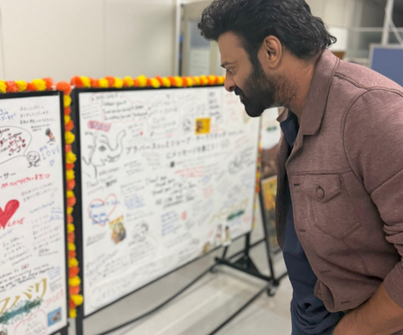 Prabhas attends his ‘Baahubali: The Epic’ special screening in Japan