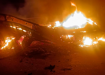 Tatanagar-Ernakulam Express catches fire in Andhra, one killed 