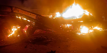 Tatanagar-Ernakulam Express catches fire in Andhra, one killed 