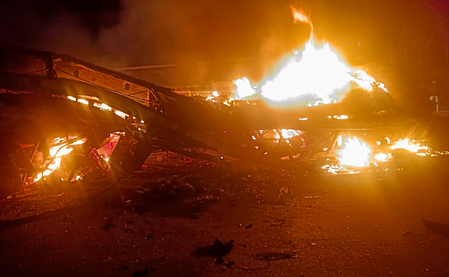 Tatanagar-Ernakulam Express catches fire in Andhra, one killed 