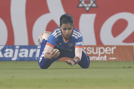 Amanjot Kaur wins best fielder medal after India’s 5-0 T20I series over Sri Lanka