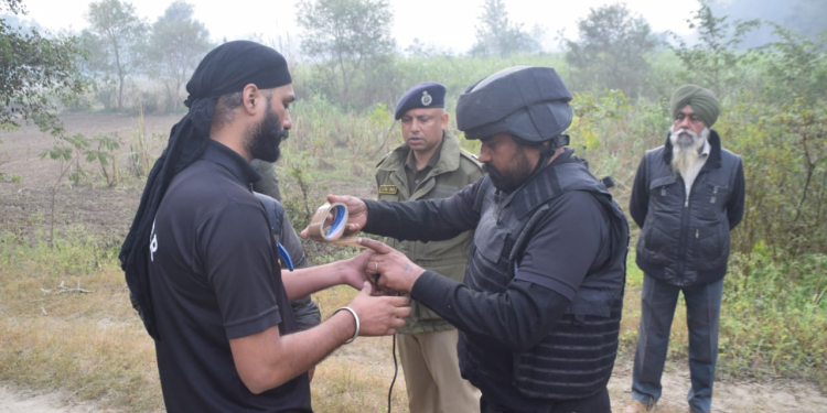 ANOTHER TERROR ATTACK THWARTED AS FOUR INVOLVED IN GURDASPUR GRENADE ATTACK CASE HELD; HAND GRENADE, TWO PISTOLS RECOVERED