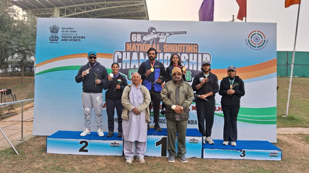 National Shooting C’ships: Ajay Kumar wins 10m Air Pistol gold; Jonathan Antony shines across junior and youth sections