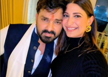 Aahana Kumra wishes ‘power star’ Pawan Singh on b’day: Stay child like